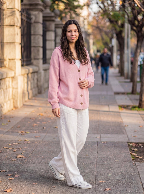 Luna Cardigan Rosa