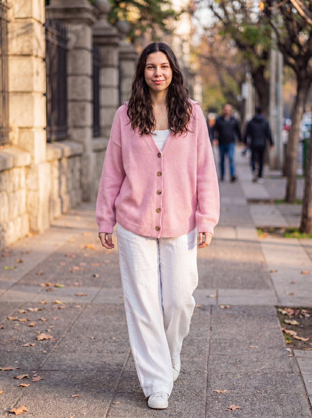 Luna Cardigan Rosa